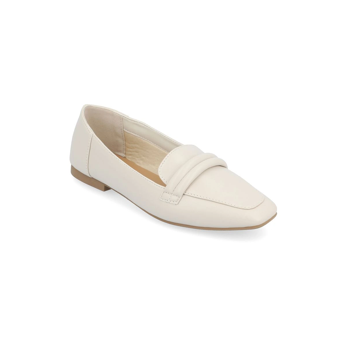 Journee Collection Women's Vidoree Loafers — Sand — Size 7.5