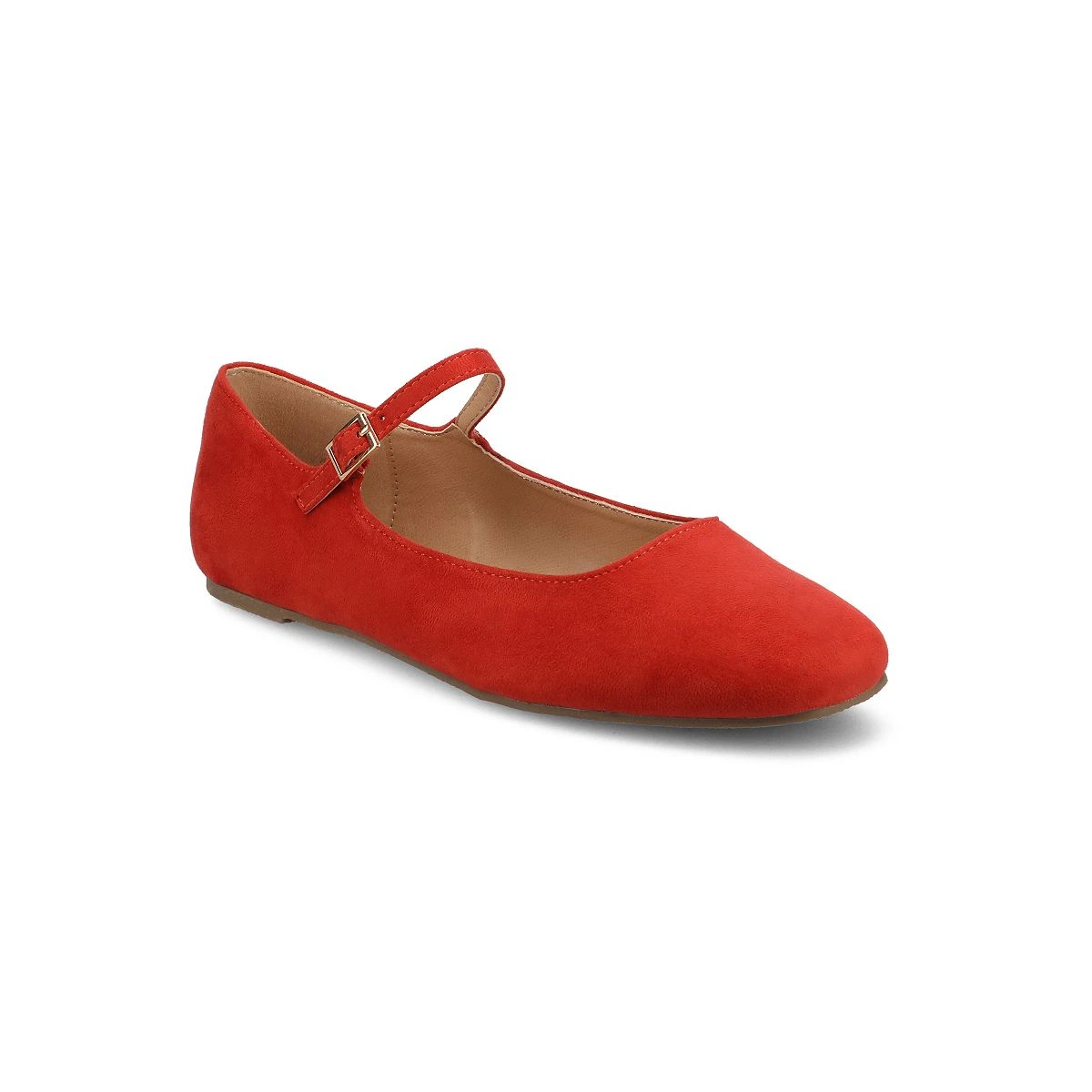 Journee Collection Women's Carrie Flat — Red — Size 9.5