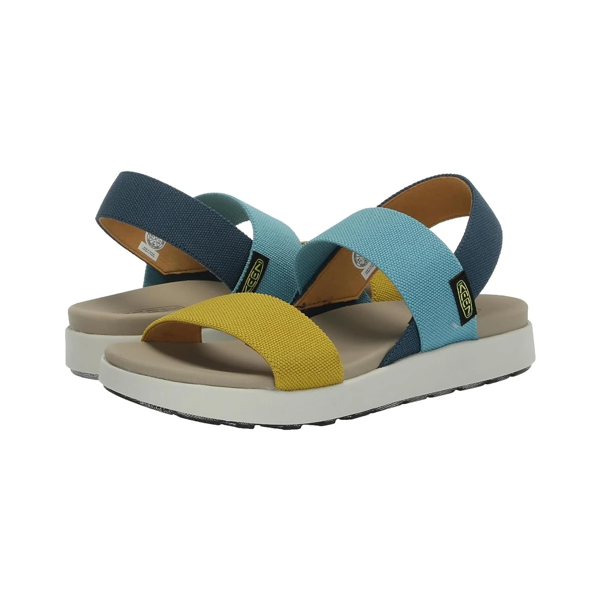 Keen Elle Backstrap Women's Shoes — Reef Waters/Antique Moss — Size 5.5