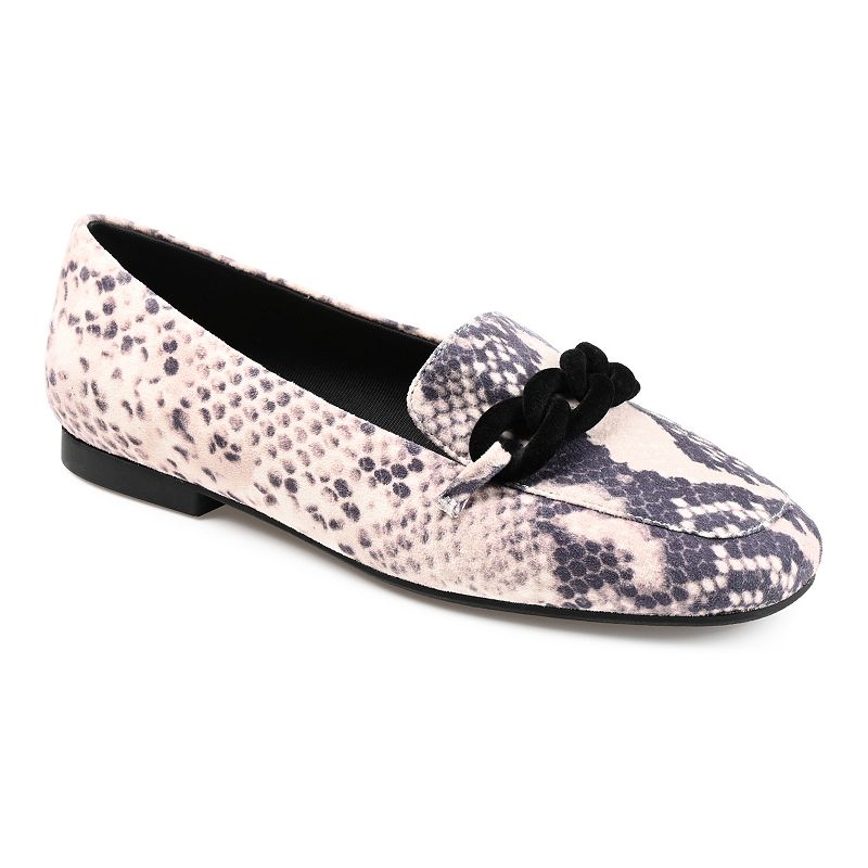 Journee Collection Women's Cordell Loafer — Snake — Size 7.5
