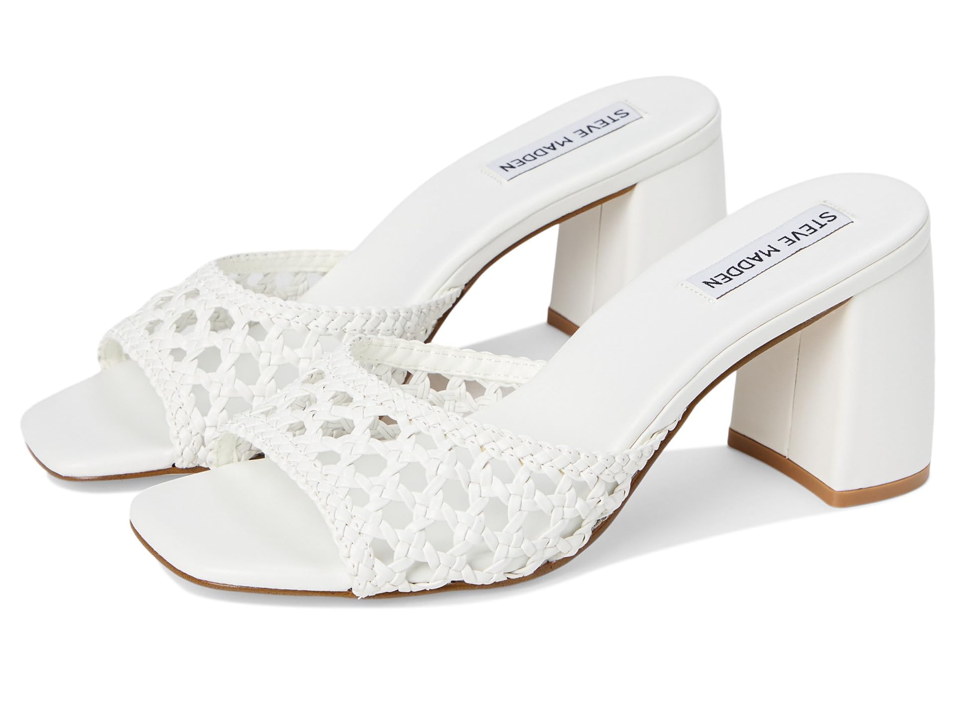 Steve Madden Women's Mania White 7 M