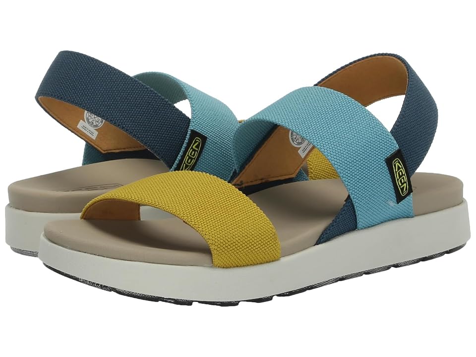 Keen Elle Backstrap Women's Shoes — Reef Waters/Antique Moss — Size 5.5