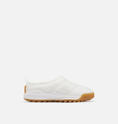 Sorel Women's Ona Rmx Puffy Slip-On Mule — White — Size 10.5