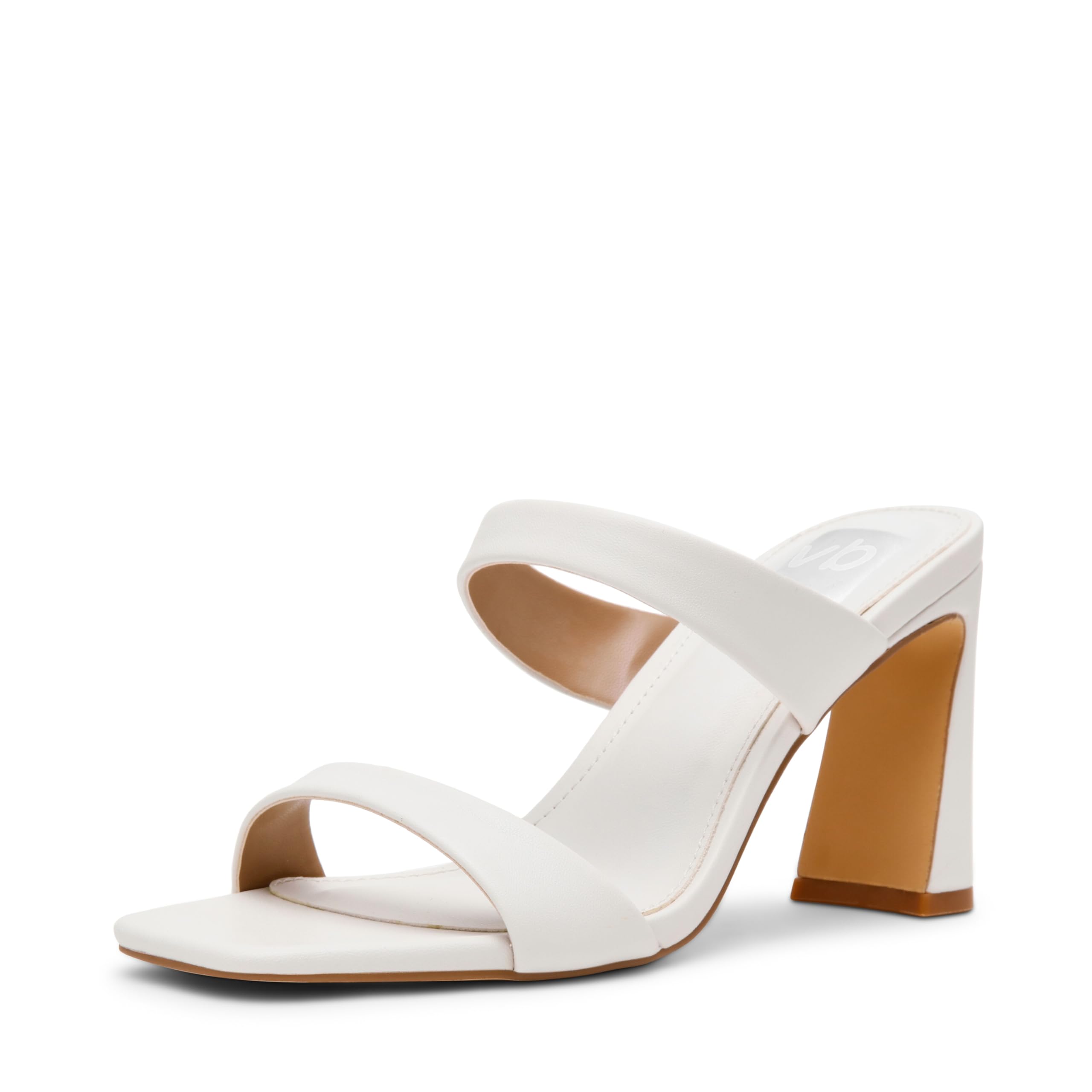 Dv Dolce Vita Women's Veniss Heeled Sandal, White, 5 — Sizes 5, 8.5