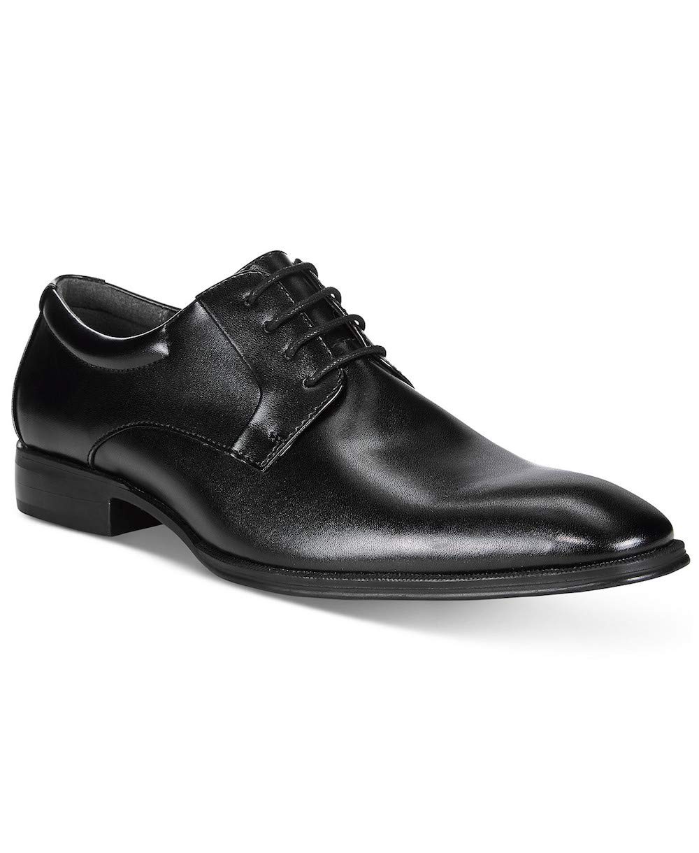 Alfani Men's Andrew Lace Up Dress Oxfords, Black, Size 10.0