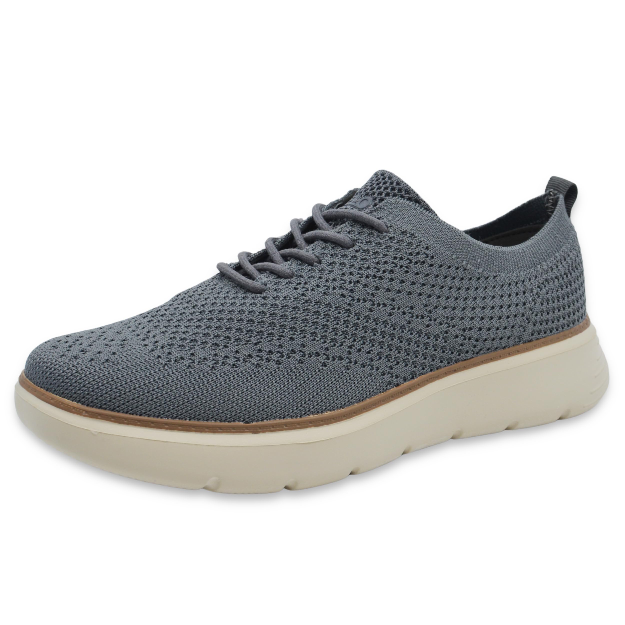Delo Go Green Eco Friendly Lounge Oxford, Comfortable, Lightweight Casual Footwear for Men Navy, Size 8