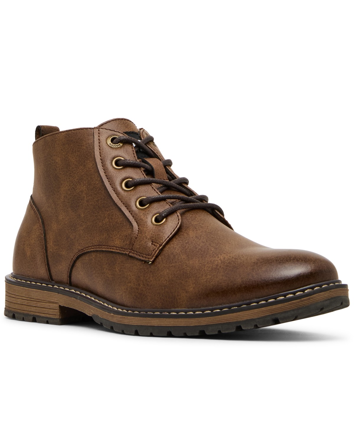 Steve Madden Steve Madden Men's Tradestar Lace up Boots - Brown 11.5