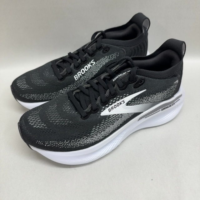 Brooks Brooks Women’s Adrenaline GTS 25 Supportive Running & Walking Shoe - Black/Grey/White - 6.5 Medium