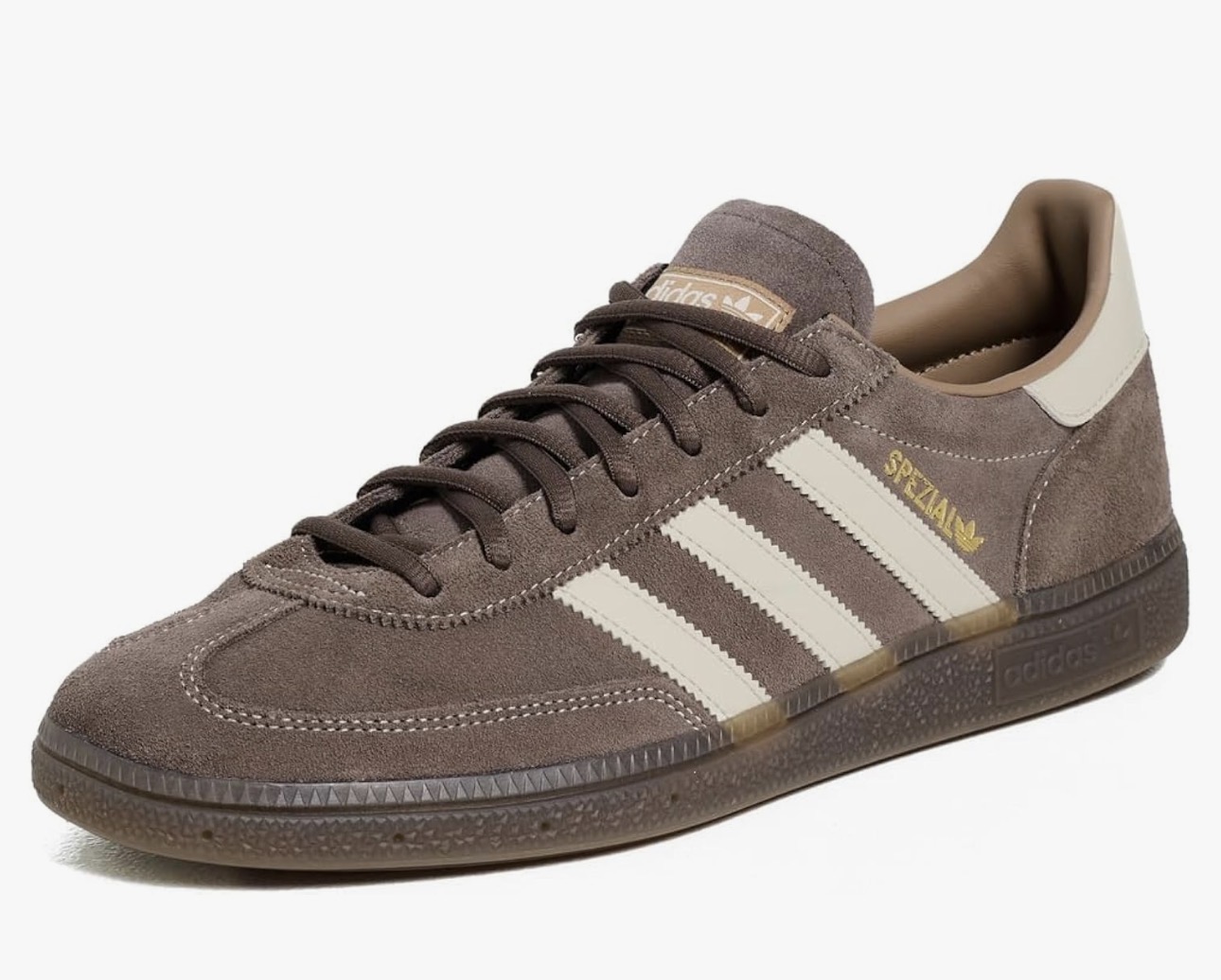 adidas adidas Men's Handball Spezial Earth strataWonder White/GUM5 12 US