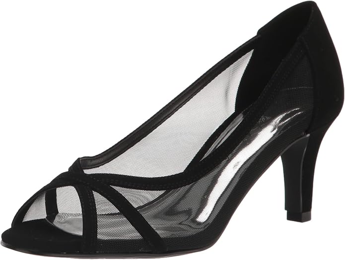 Easy Street Easy Street Picaboo Black Suede 6.5