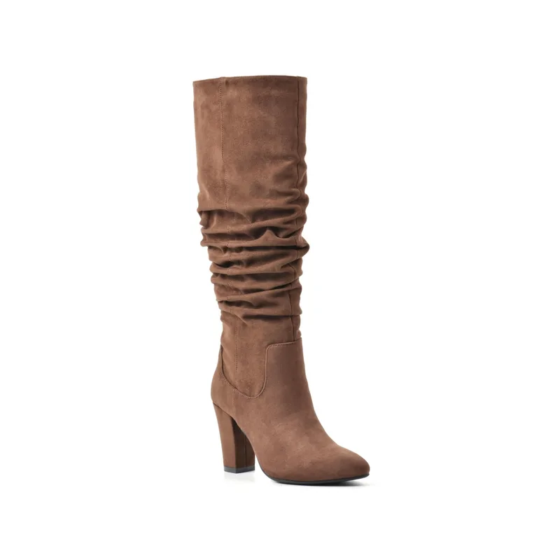 White Mountain Women's Compassion Tall Shaft Boots — Brown — Size 7.5