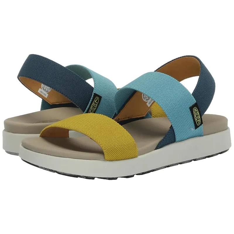 Keen Elle Backstrap Women's Shoes — Reef Waters/Antique Moss — Size 5.5