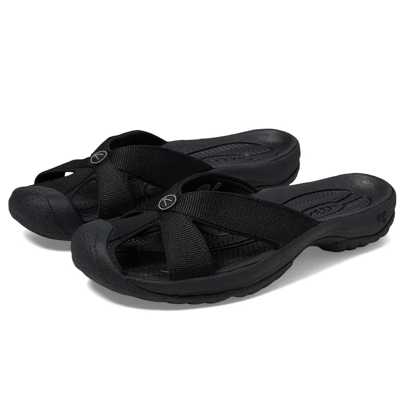 Keen Bali Tg Women's Shoes — Black Steel Grey — Size 10