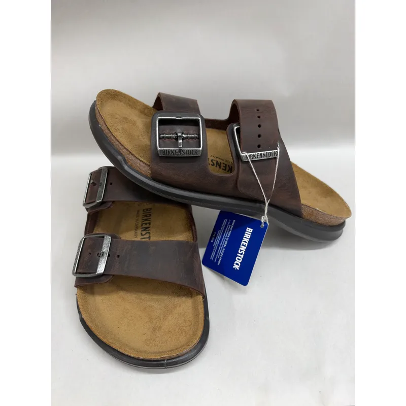 Birkenstock, Women's, Arizona Rugged, Habana, Women's 9-9.5, Medium — Brown 6