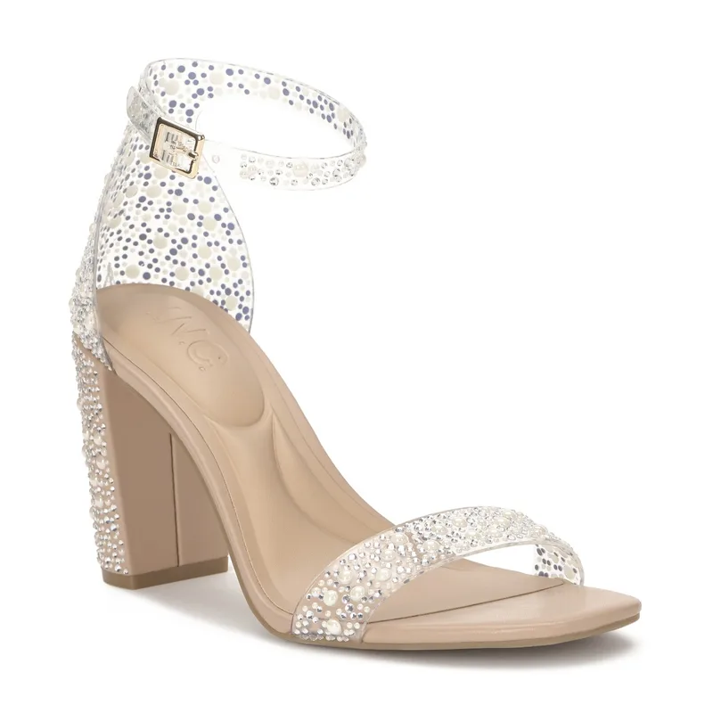 I.n.c. International Concepts Women's Lexini Two-Piece Sandals — White — Size 8