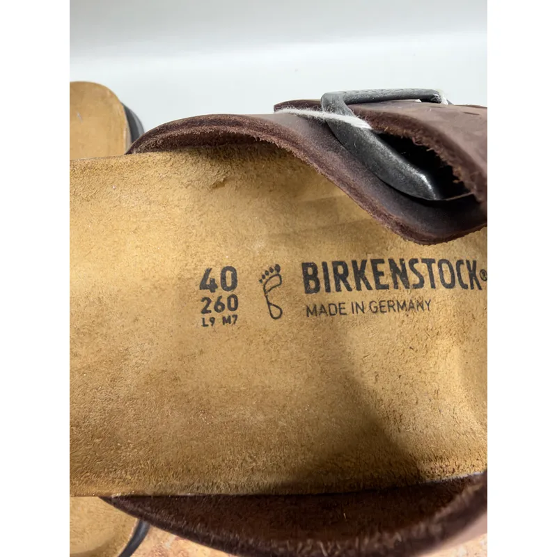 Birkenstock, Women's, Arizona Rugged, Habana, Women's 9-9.5, Medium — Brown 10