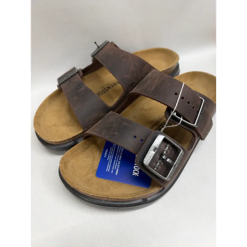 Birkenstock, Women's, Arizona Rugged, Habana, Women's 9-9.5, Medium — Brown 2
