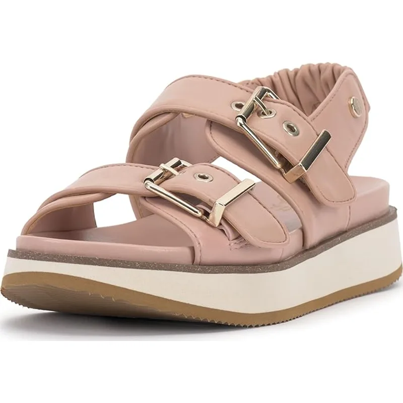 Vince Camuto Anivay Sandals Leather/Polyester — Pale Peony — Size 9