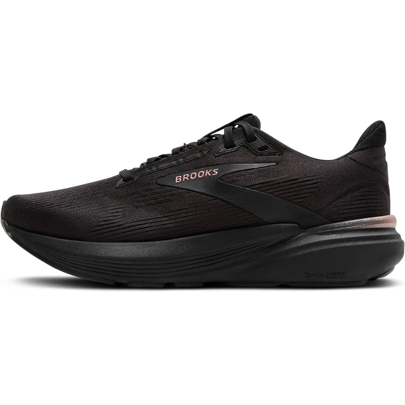 Brooks Women’s Revel 8 Neutral Running & Walking Shoe - Black/Black/Rose Gold - 5 Medium — Black Rose Gold 5