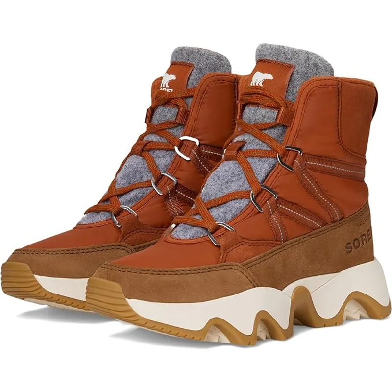 Sorel Women's Kinetic Impact Sport Waterproof Boot — Sanguine/Velvet Tan — Sizes 6, 6.5, 8.5 2