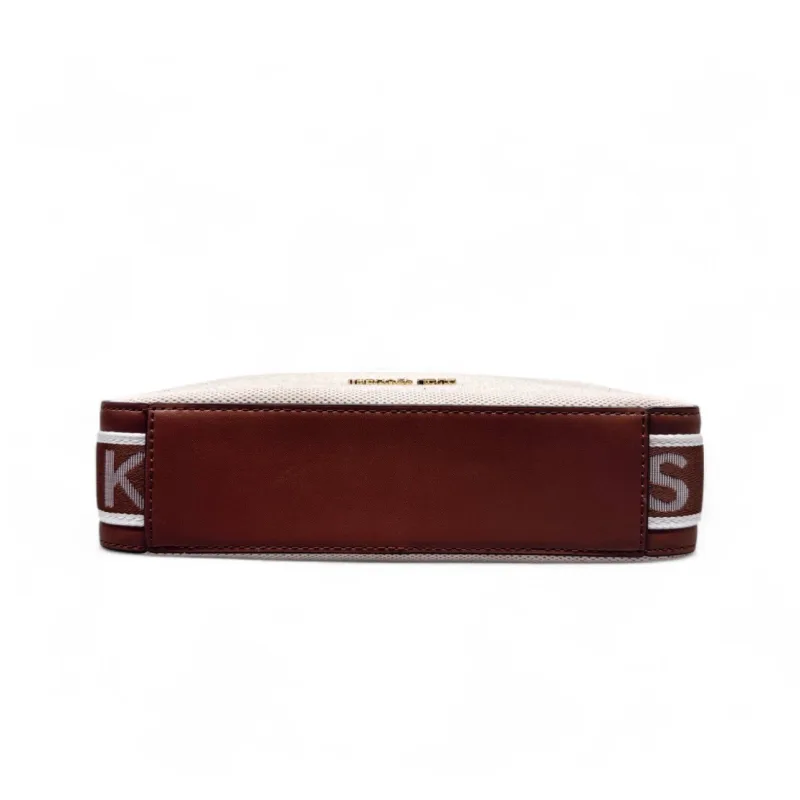 Michael Kors Maeve Large East West Pocket Crossbody 38S5G5VC9C Luggage 4