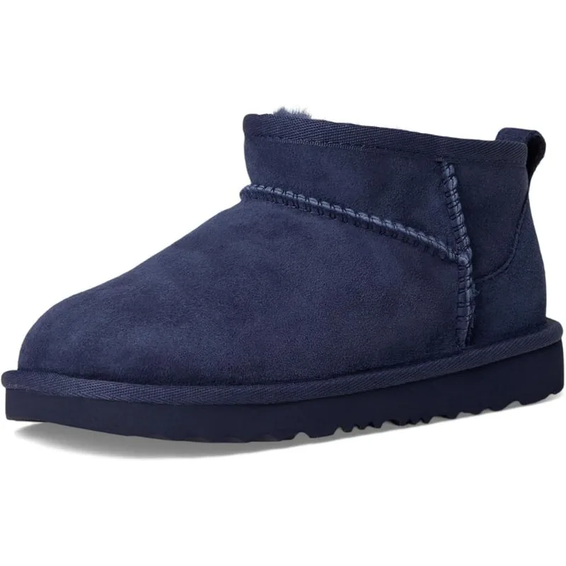 Ugg Kids' Classic Ultra Mini Boot — Navy — Size 3