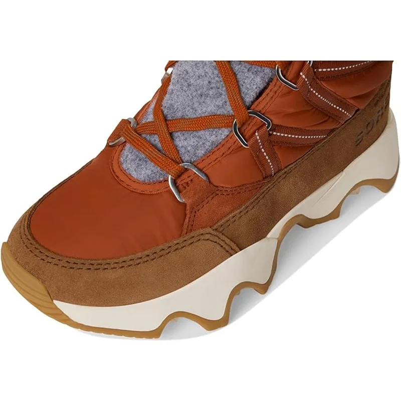Sorel Women's Kinetic Impact Sport Waterproof Boot — Sanguine/Velvet Tan — Sizes 6, 6.5, 8.5 5