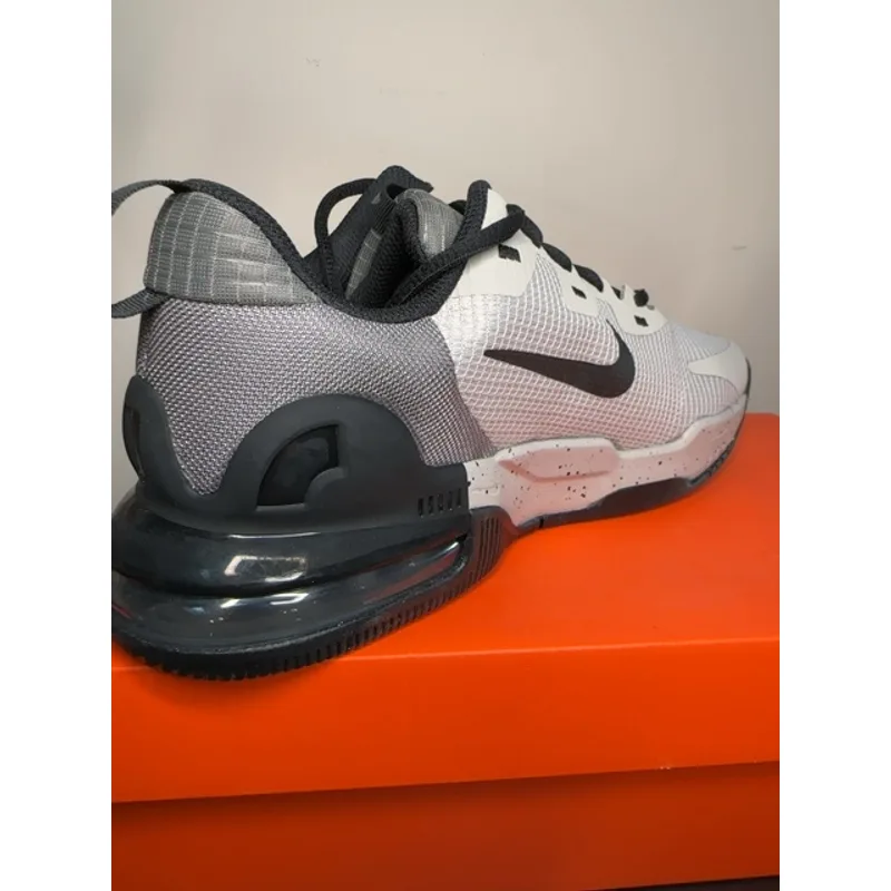 Nike Men's Air Max Alpha Trainer 5 Workout Shoes, LightIron Ore/Black-Flat Pewter, 8.5 — Gray/Black 8