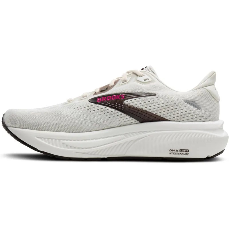Brooks Women's Ghost 18 Running Shoes — Coconut/Coffee/Fuchsia — Size 7.5 Medium 5