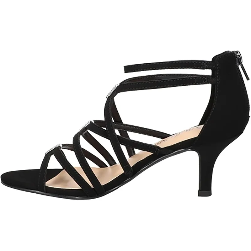 Bella Vita Karlette Sandal in Black Leather — Size 9 3
