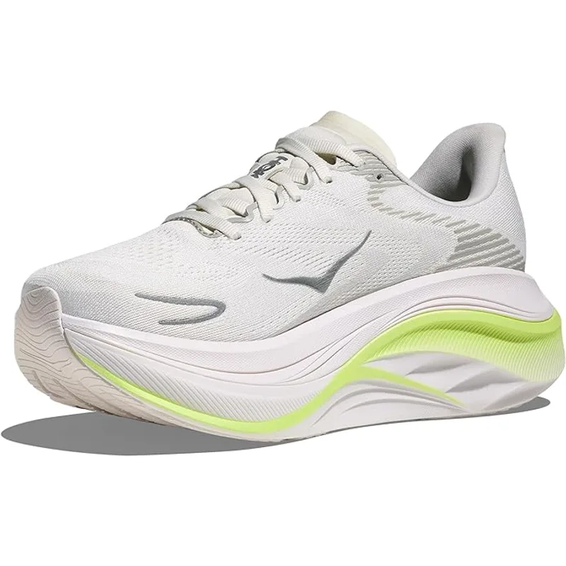 Hoka Women's Skyward X 2 Sneaker — White/Neon Yuzu — Size 9 2