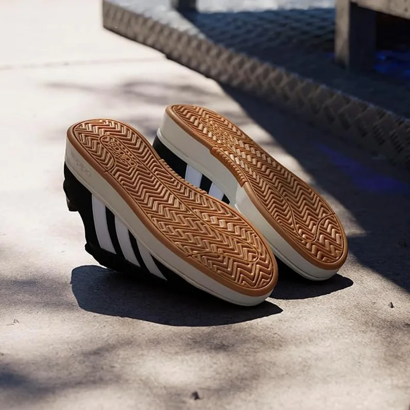 Adidas Men's Grand Court Alpha — Black/White/Gum — Size 12 5