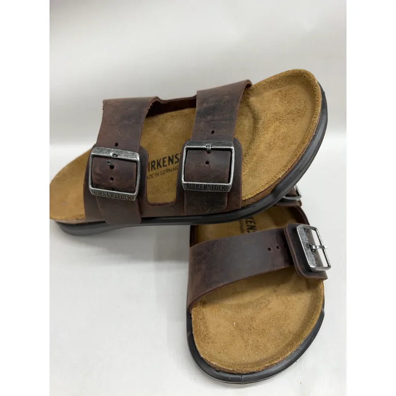 Birkenstock, Women's, Arizona Rugged, Habana, Women's 9-9.5, Medium — Brown 8