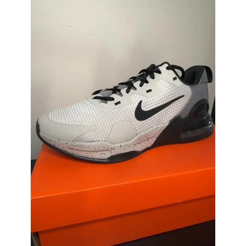 Nike Men's Air Max Alpha Trainer 5 Workout Shoes, LightIron Ore/Black-Flat Pewter, 8.5 — Gray/Black 2