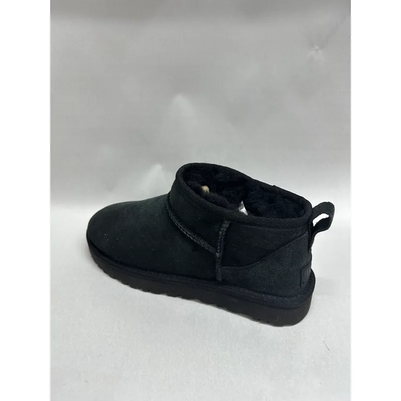 Ugg Women's Classic Ultra Mini Boot, Black, 08 — Size 8 6
