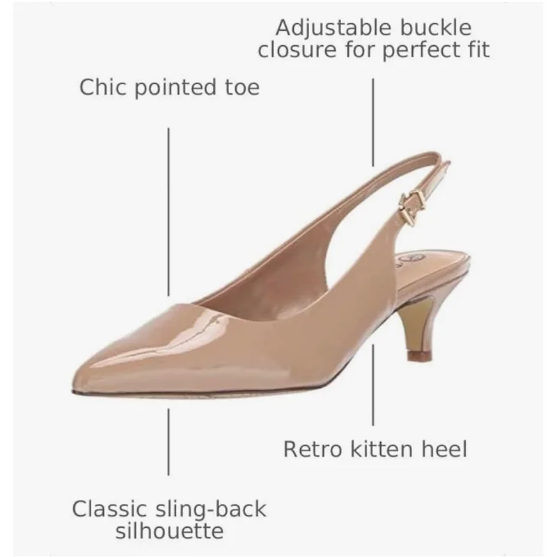 Bella Vita Women's Scarlett II Shoe, Nude Pat, 8 M US 7