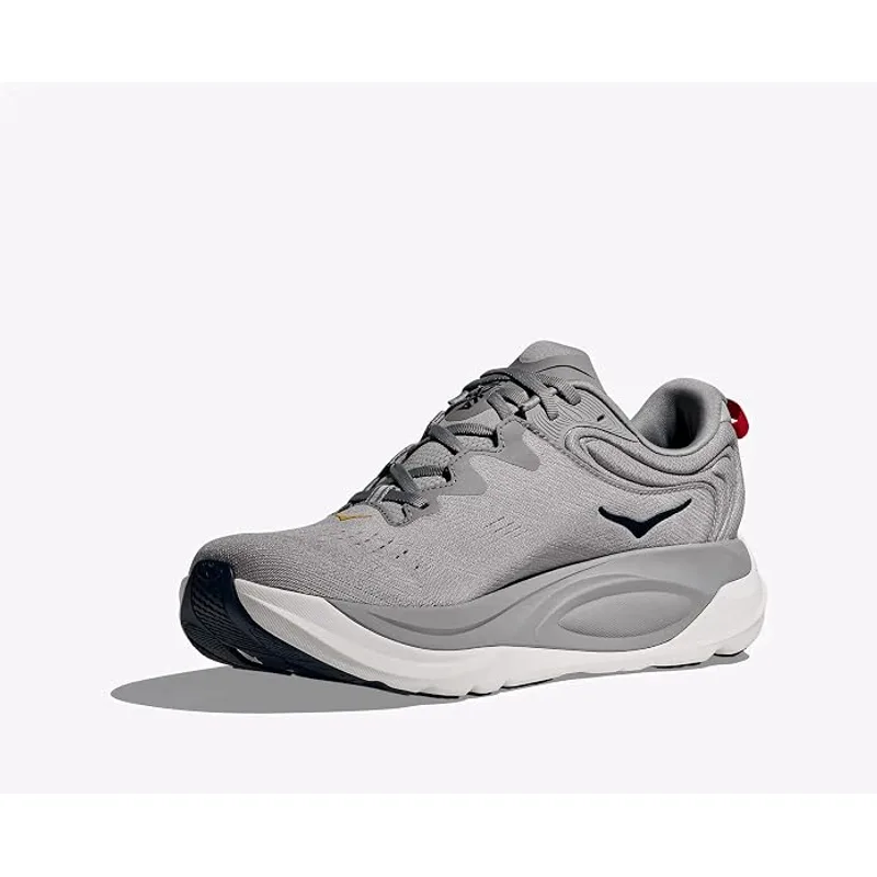 Hoka Men's Gaviota 6 Stellar Grey/Stardust 12 Medium — Gray 2