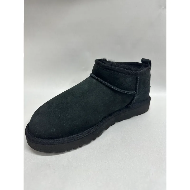 Ugg Women's Classic Ultra Mini Boot, Black, 08 — Size 8 4