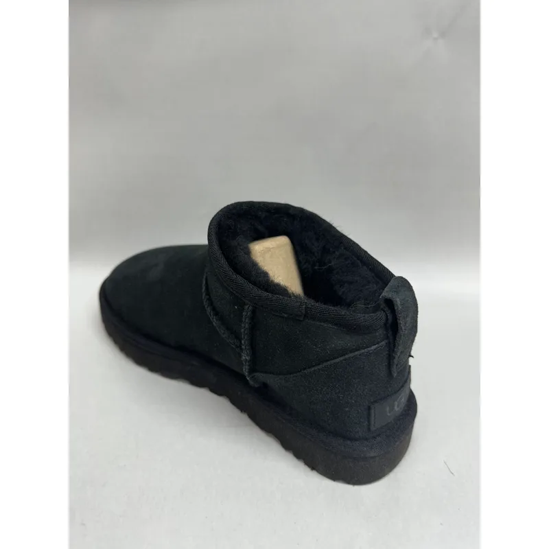 Ugg Women's Classic Ultra Mini Boot, Black, 08 — Size 8 3