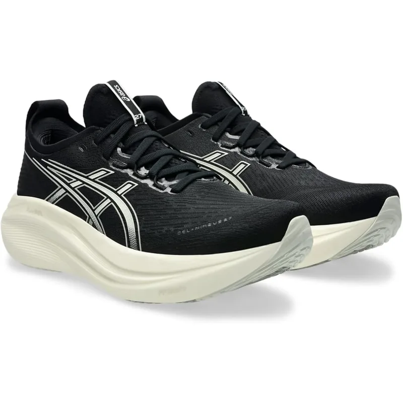Asics Men's Gel-Nimbus 27 Running Shoes — Black — Size 9 3