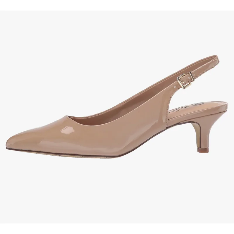 Bella Vita Women's Scarlett II Shoe, Nude Pat, 8 M US 9