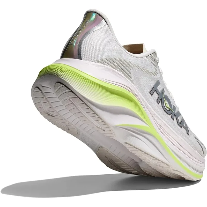 Hoka Women's Skyward X 2 Sneaker — White/Neon Yuzu — Size 9 3
