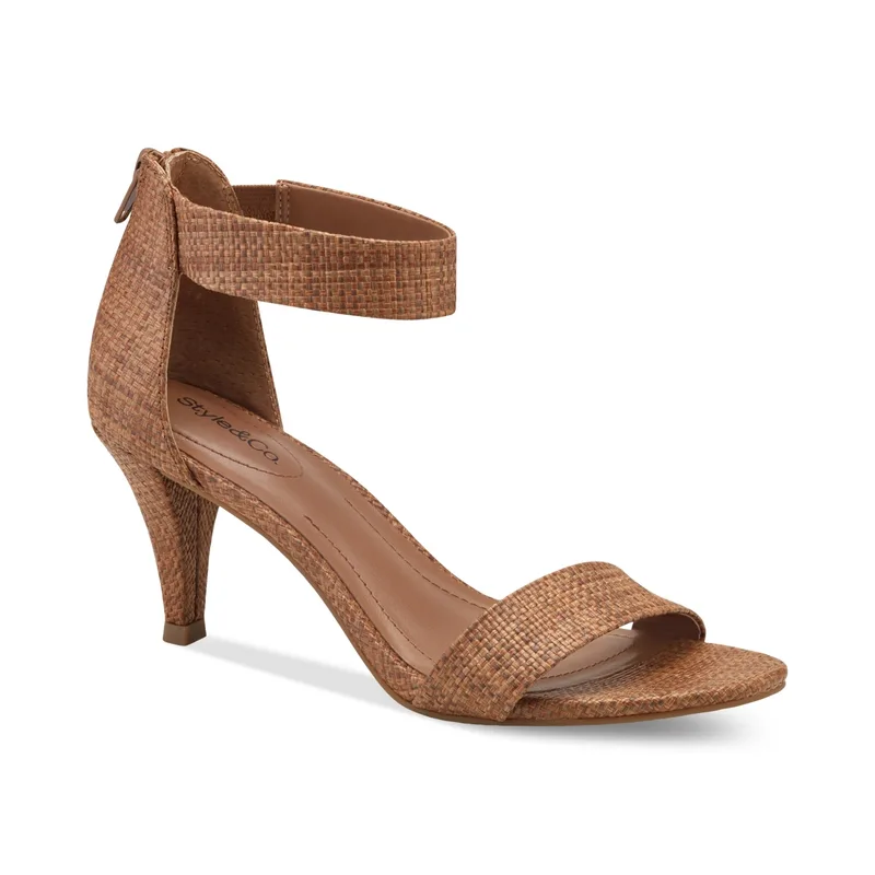 Style & Co Women's Paycee Two-Piece Dress Sandals — Size 9.5