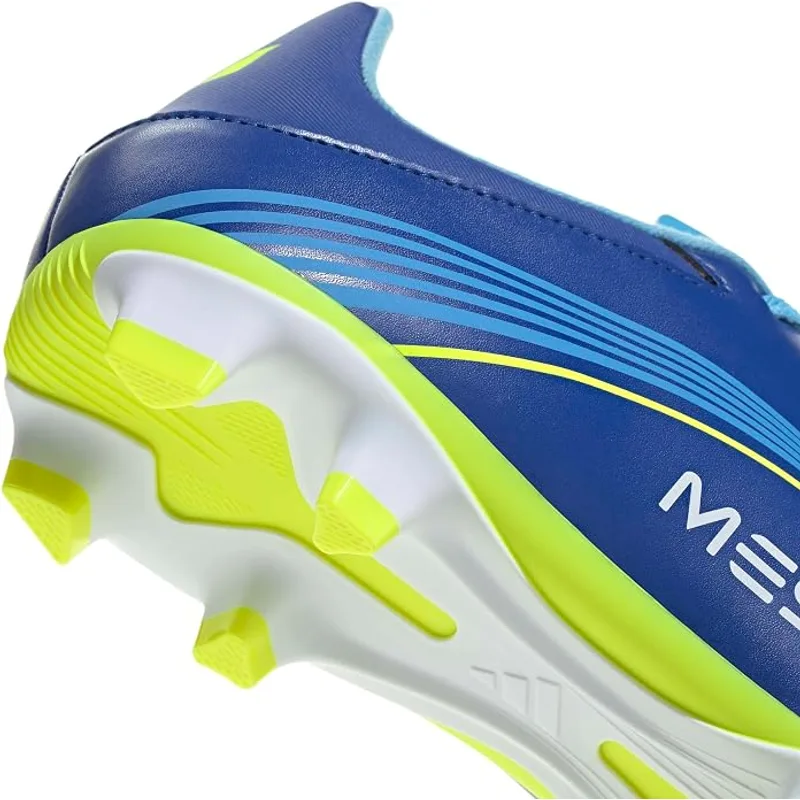 adidas Unisex Adult F50 Messi Club Firm Ground Multi Ground Shoes — Blue — Size 8.5 5