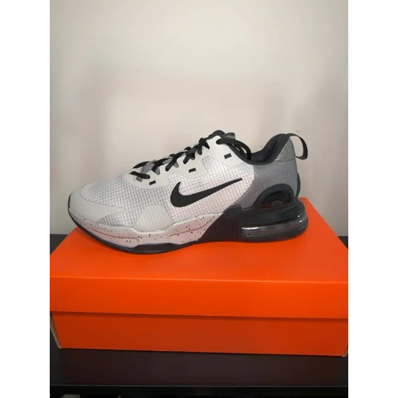 Nike Men's Air Max Alpha Trainer 5 Workout Shoes, LightIron Ore/Black-Flat Pewter, 8.5