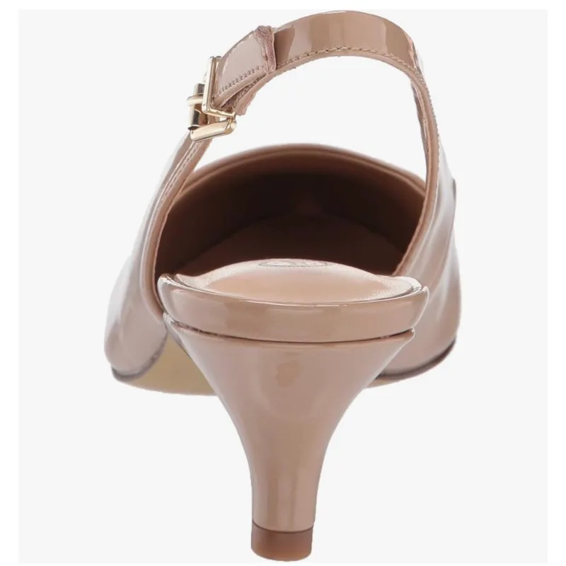 Bella Vita Women's Scarlett II Shoe, Nude Pat, 8 M US 3