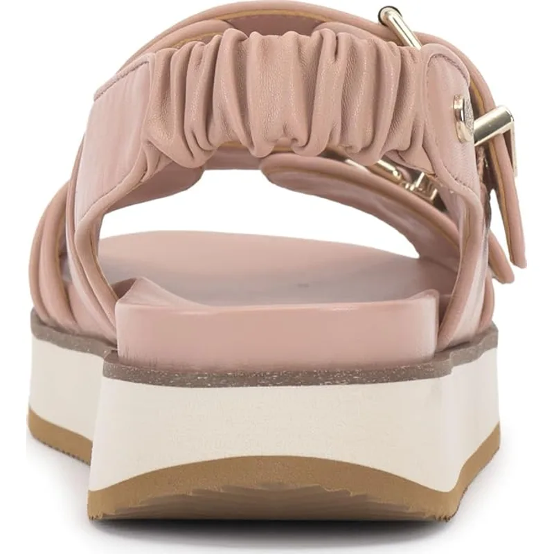 Vince Camuto Anivay Sandals Leather/Polyester — Pale Peony — Size 9 3