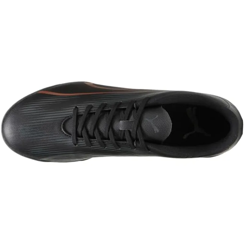 Puma Men's Ultra Play Indoor Trainer Soccer Shoes, Puma Men's Black-Copper Rose, 8 3