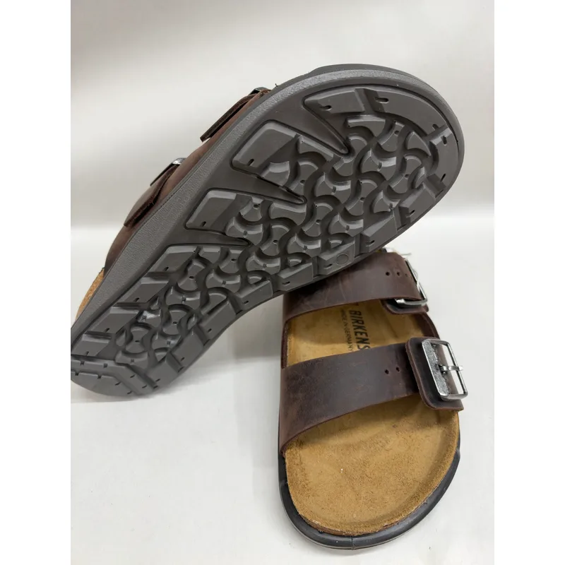 Birkenstock, Women's, Arizona Rugged, Habana, Women's 9-9.5, Medium — Brown 9