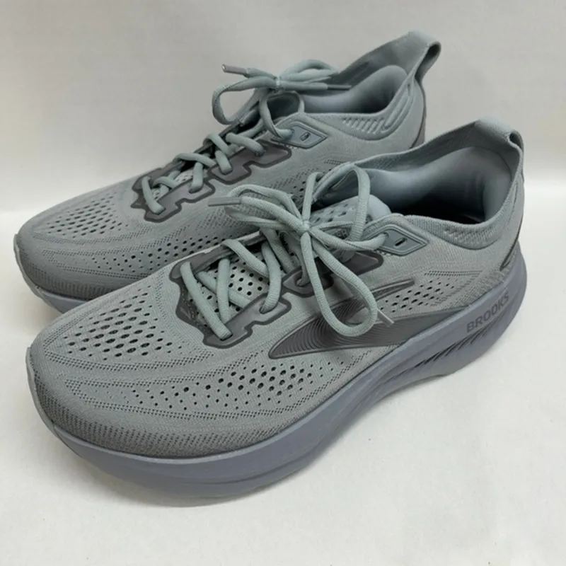 Brooks Men’s Glycerin 23 Neutral Running Shoe - Grey/Blackened Pearl/Black - 9.5 X-Wide